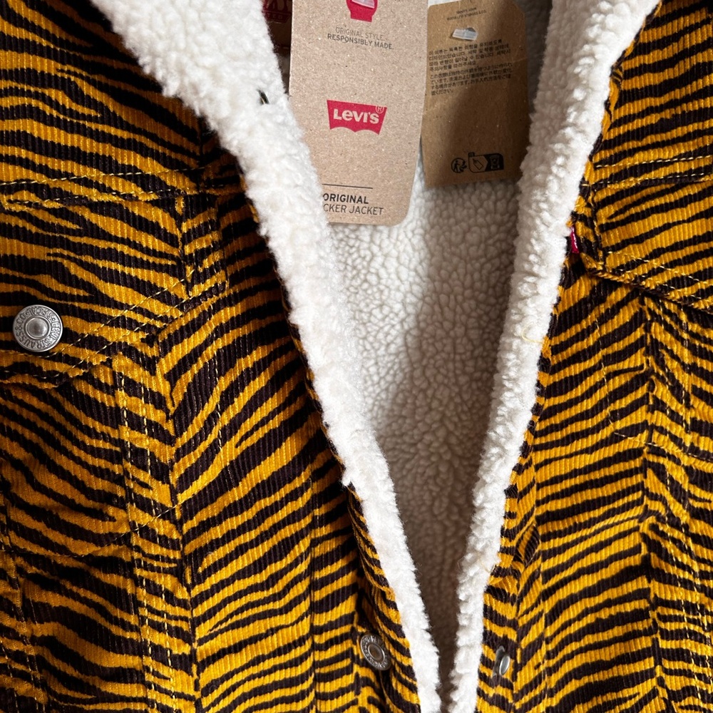 Levi’s Animal Print Trucker Jacket